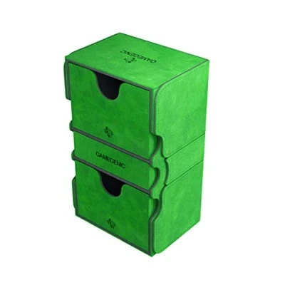 Imagen de Gamegenic GGS20029ML Stronghold 200 Card Convertible Deck Box, Green