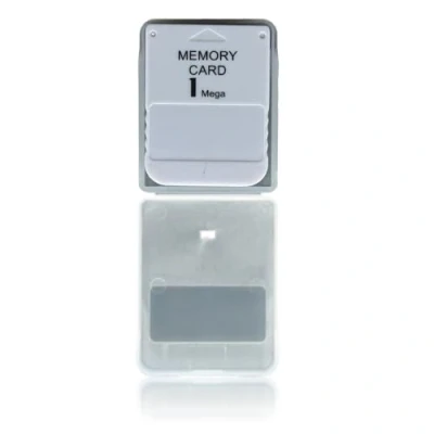Imagen de WICAREYO Tarjeta de Memoria 1MB para Playstation One PS1 1 Mega Blanca