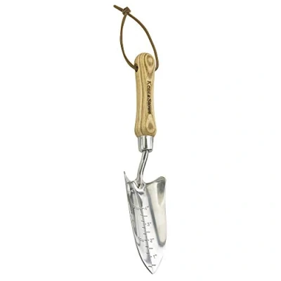 Imagen de Kent &amp; Stowe Pala trasplantadora Manual de Acero Inoxidable para Plantar y trasplantar, con Mango Madera Fresno, tamaño: 32,5 cm