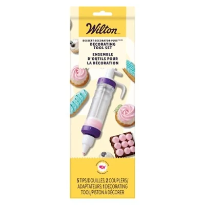 Imagen de Wilton 415 0906 Pistola Decoradora Repostería Plus, color blanco