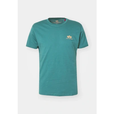 Imagen de Alpha Industries Camiseta estampada, Hombre, Talla: Small, Force green