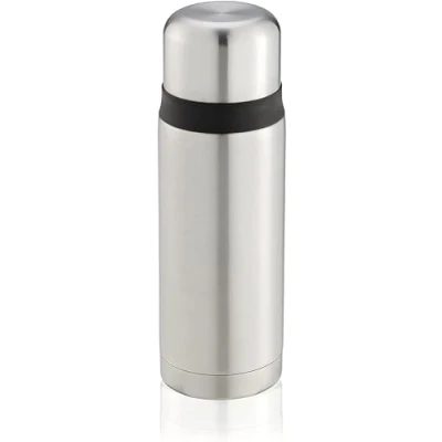 Imagen de Leifheit termo Coco (0,75 L), para café 100% hermético con recipiente aislante de acero doble pared, botella térmica tapa que puede usarse como vaso.