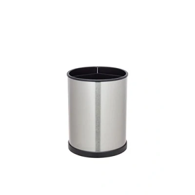 Imagen de Master Class Soporte Giratorio para Utensilios de Cocina, 18,5 x 14 cm, Efecto Acero Inoxidable, Metal, Plateado