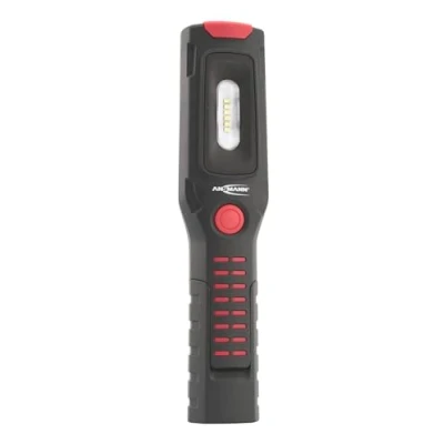 Imagen de ANSMANN Linterna de trabajo LED recargable IL300R 3W y 325 lúmenes Magnética con 8 funciones Perfecta para el mecánico taller