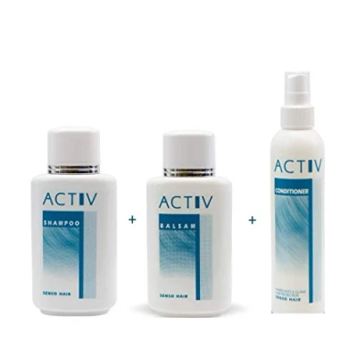 Imagen de GFH ACTIV Set de cuidado para pelucas, champú 250 ml + bálsamo acondicionador 200