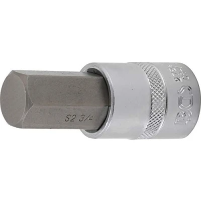 Imagen de BGS 2754 Punta de vaso entrada 12,5 mm (1/2&quot;) hexágono interior 3/4&quot;