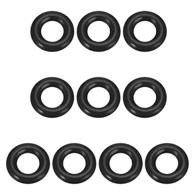 Imagen de 10 Piezas Junta Tórica de Goma, Arandelas Nitrilo OD 8mm ID 5mm Ancho 1.5mm, Goma Surtidas para Grifos Cocina y Fontaneria Reparación Rápida Automática Othmro