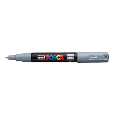 Imagen de POSCA PC 1MC rotulador gris (0,7 1 mm cónico)