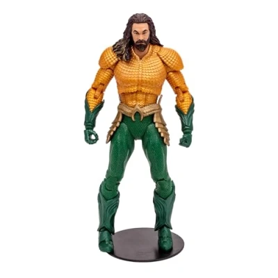 Imagen de McFarlane Bandai DC Multiverse Aquaman Figura de acción 7 Pulgadas Rey la Atlántida increíblemente Detallada con Ultra articulación TM15536