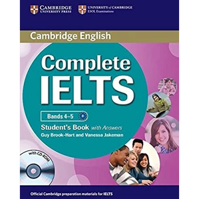 Imagen de Complete IELTS Bands 4 5 Student&#039;s Book with Answers CD ROM (CAMBRIDGE)
