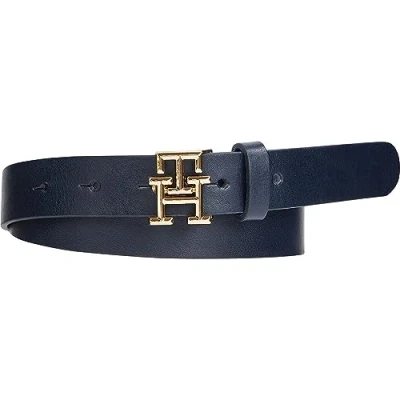 Imagen de Tommy Hilfiger LOGO Cinturón, Mujer, Talla: 70, Space blue
