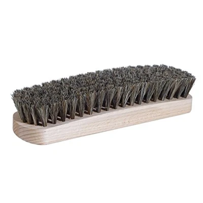 Imagen de Cepillo Abrillantador para Zapatos de Kaps 100 Cerdas Pelo Caballo o Sintéticas Que No Se Caen Limpia, Pule y Abrillanta Zapatos, Botas Bolsos Cuero (Pelo 18 cm / 7 Inch)