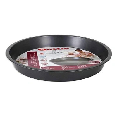 Imagen de Quttin Bandeja Redonda con ala, 28 x 5 cm/0.5 mm, Aluminio, Multicolor, Talla Unica