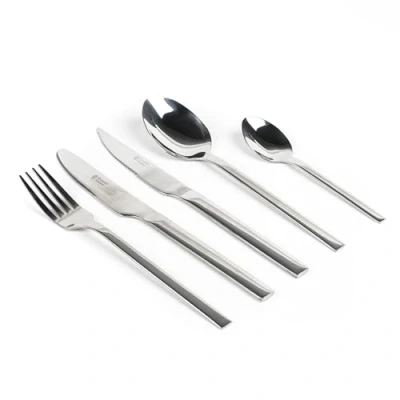Imagen de Russell Hobbs RH00855EU Vermont 20 Piezas de Cubiertos Acero Inoxidable con Cuchillos Carne, para 4 Personas, 15 años garantía, Incluye cuchillos, tenedores, cucharas