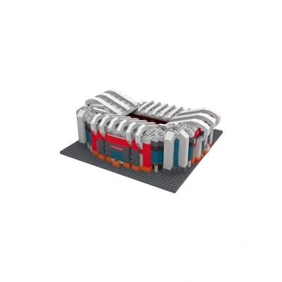 Imagen de FOCO Licencia oficial del Manchester United Old Trafford FC BRXLZ Piedras 3D Mini Estadio de Fútbol Kit construcción