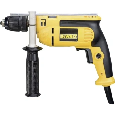 Imagen de DEWALT DWD024S QS Taladro Percutor 650W, Compacto y Ligero, Empuñadura Lateral, Tope de Profundidad, Ideal para Madera, Metal Albañilería