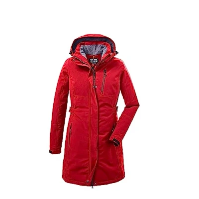 Imagen de Killtec womens Parka funcional con capucha cremallera KOW 165 WMN PRK, rubicunda, 42, 37726 000