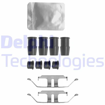 Imagen de DELPHI LX0636 Kit de accesorios, pastillas frenos BMW: 3 Berlina, 4 Gran Coupe, 1 Hatchback