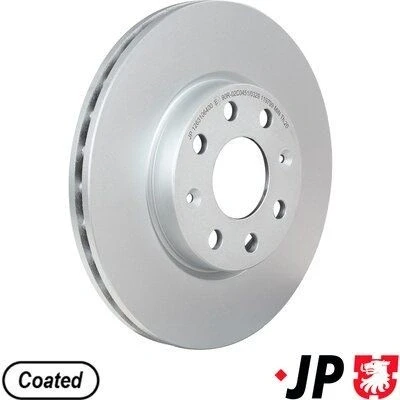 Imagen de JP GROUP 1263106400 Disco de freno Eje delantero 257 22 4 ventilado revestido OPEL: Corsa D Hatchback, E Adam