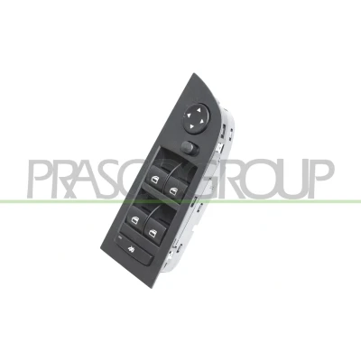 Imagen de PRASCO BM024WS34 Interruptor, elevalunas Delante, izquierda con recubrimiento BMW: 3 Sedán, Touring, X1