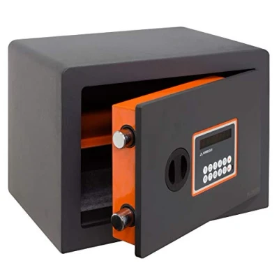 Imagen de Arregui 180120 Fuerte de Acero Apertura Electronica codigo Caja para casa y Negocio, fácil Usar, Alto Nivel Seguridad, 25 x 35 cm