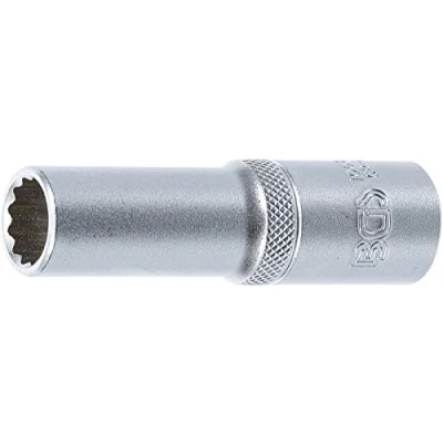 Imagen de BGS 10681 Llave de vaso 12 caras, larga entrada 12,5 mm (1/2&quot;) 13