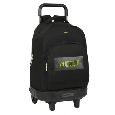 Imagen de Safta Mochila Gde. C/Ruedas Compact Ext.Simple Surf 33X45X22Cm, Multicolor (642230918)