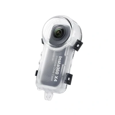 Imagen de Accesorio cámara Insta360 X4 Invisible Dive Case, Carcasa para buceo, Transparente