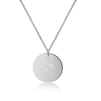 Imagen de GD GOOD.designs ® Collar de damas con signo del zodiaco (horóscopo) joyas para mujeres