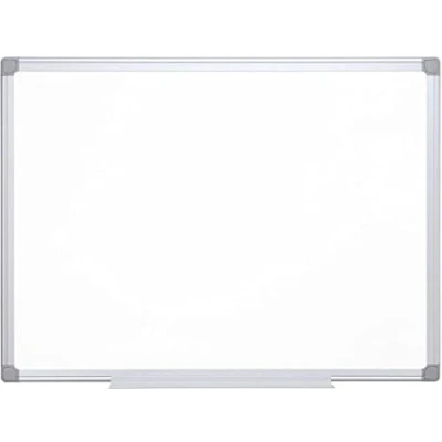 Imagen de Q Connect Pizarra Blanca Lacada Magnética Marco De Aluminio 120 x 90 Cm