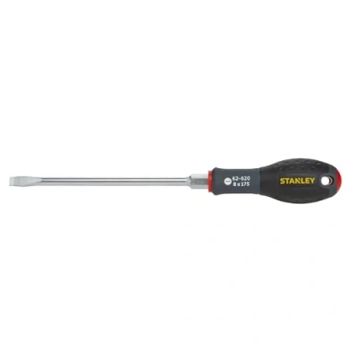 Imagen de STANLEY FMHT0 62620 Destornillador plano mecanico 8mm x 175mm con tuerca hexagonal para llave fija