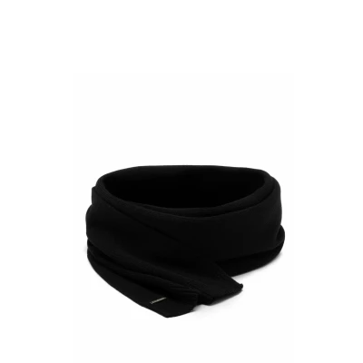 Imagen de Vivisence Invierno Bufanda Para Mujeres Clásica Y De Moda Hecha Hilo Lana Estilo Elegante Perfecta Proteger Del Frío En Los Días Invierno, Negro,Talla Única