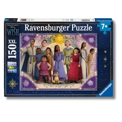 Imagen de Ravensburger puzzle Wish, El poder de los deseos, Disney, infantil, 150 piezas XXL, para niños +7 años, Tamaño 49x36cm