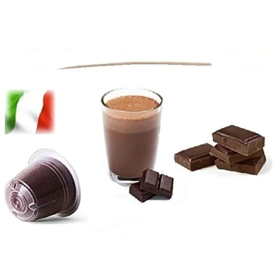 Imagen de Cápsulas compatibles con Nespresso®, 50 Caffè Shop Mezcla &quot;Mini Ciok Mini Chocolate&quot; Linea Espresso