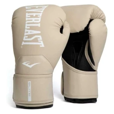Imagen de Everlast Elite 2 Guantes de boxeo (bronceado, 16 onzas)