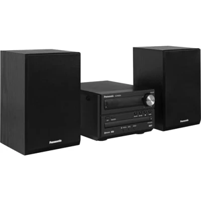 Imagen de Panasonic SC PM254EG K Micro con Sistema Hi Fi (Bluetooth, Dab+, CD, FM, 20 W RMS), Color Negro
