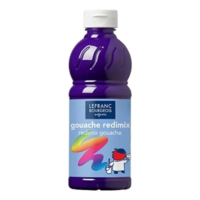 Imagen de Lefranc Bourgeois Redimix Gouache liquida, Violeta, 1,000 ml, 1000