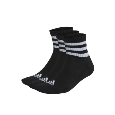 Imagen de adidas Performance 3STRIPES Cushioned Midcut Calcetines de deporte Black white, Talla: 34 36, white