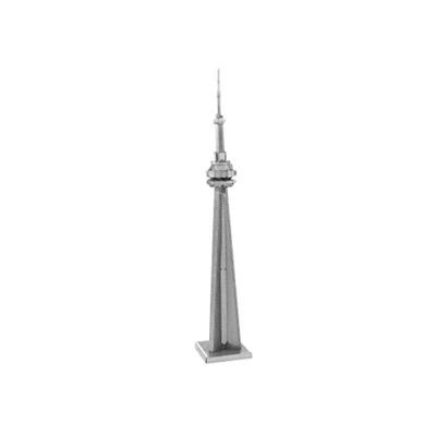 Imagen de Metal Earth Puzzle 3D Torre CN Canada. Rompecabezas de Arquitectura. Maquetas para Construir Adultos Nivel Moderado 2.6 x 16 Cms