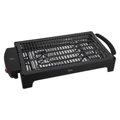 Imagen de Jata EBQ2 Electro barbacoa para interior y exterior. Sin humos ni olores. Totalmente desmontable. Cocina sano con agua. Superficie: 40 x 26 cm 1 Ud