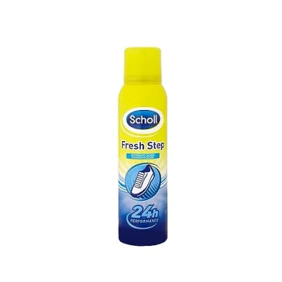 Imagen de Scholl Fresh Step Desodorante Líquido Calzado 150ml Elimina Olor y Protege por 24h Fórmula Dual Active Sin Residuos