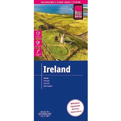 Imagen de Irlanda, mapa impermeable de carreteras. Escala 1:350.000 impermeable. Reise Know How.: reiß und wasserfest (world mapping project) (Ireland (1:350.000))