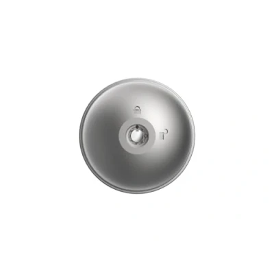 Imagen de MERONI Cerradura antirrobo para vehículo utilitario UFO2 con cierre manual, Gris