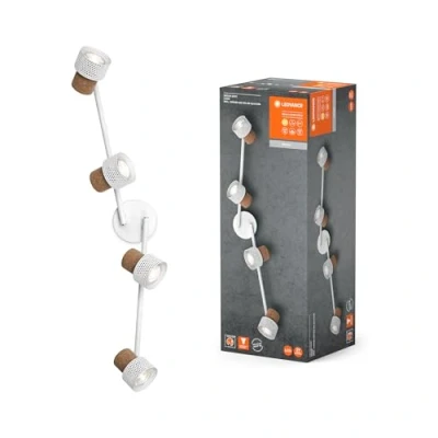 Imagen de LEDVANCE LED downlight Cork, GU10, 4 luces, atenuable, blanco