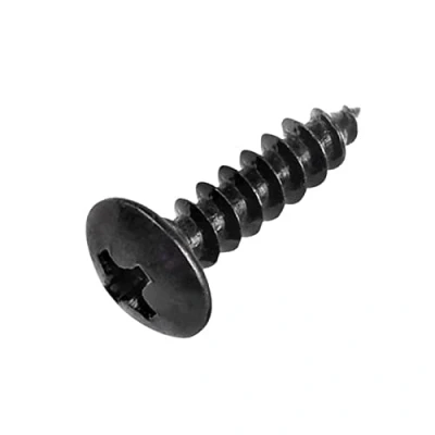 Imagen de MOOPW Cabeza redonda Tornillos para madera Acero carbono de cruz autorroscantes Champiñón Ferretería M3 M4 M5
