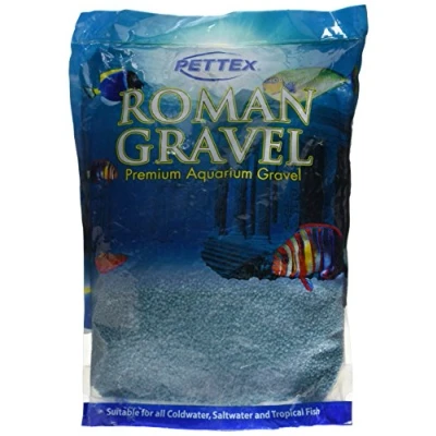 Imagen de Roman Gravel Grava de Acuario, Azul (Turquoise), 8 kg