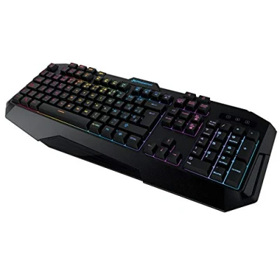 Imagen de Phoenix Technologies Teclado Gaming con Cable Luz RGB, 9 Modos de Iluminación, 12 Teclas Multimedia, Silencioso, Conexión USB
