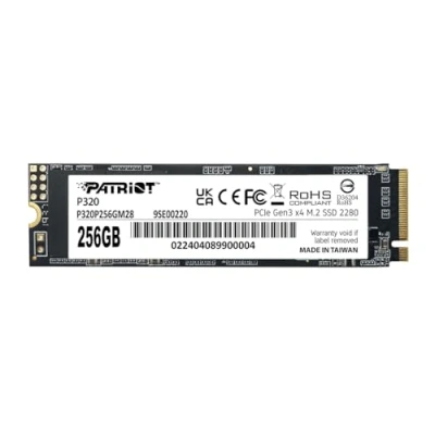 Imagen de Ssd patriot viper p320 m.2 pci ex4 nvme 256gb 2.2gb/s (p320p256gm28)