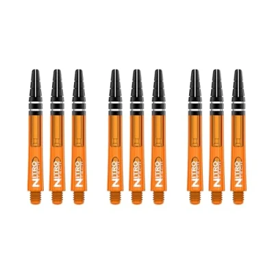 Imagen de RED DRAGON Nitrotech Ejes de Dardos el Medio Naranja 3 Juegos por Paquete (9 en Total)