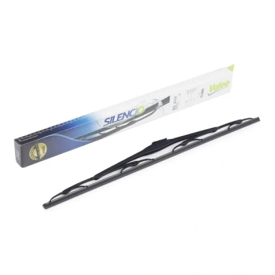 Imagen de Limpiaparabrisas Valeo Silencio Conventional Single 574140 600mm delante Estándar con boquilla incorporada de lavado, conducto